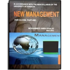 New Management for BCom Part II By Mohammed Amin Khalid
